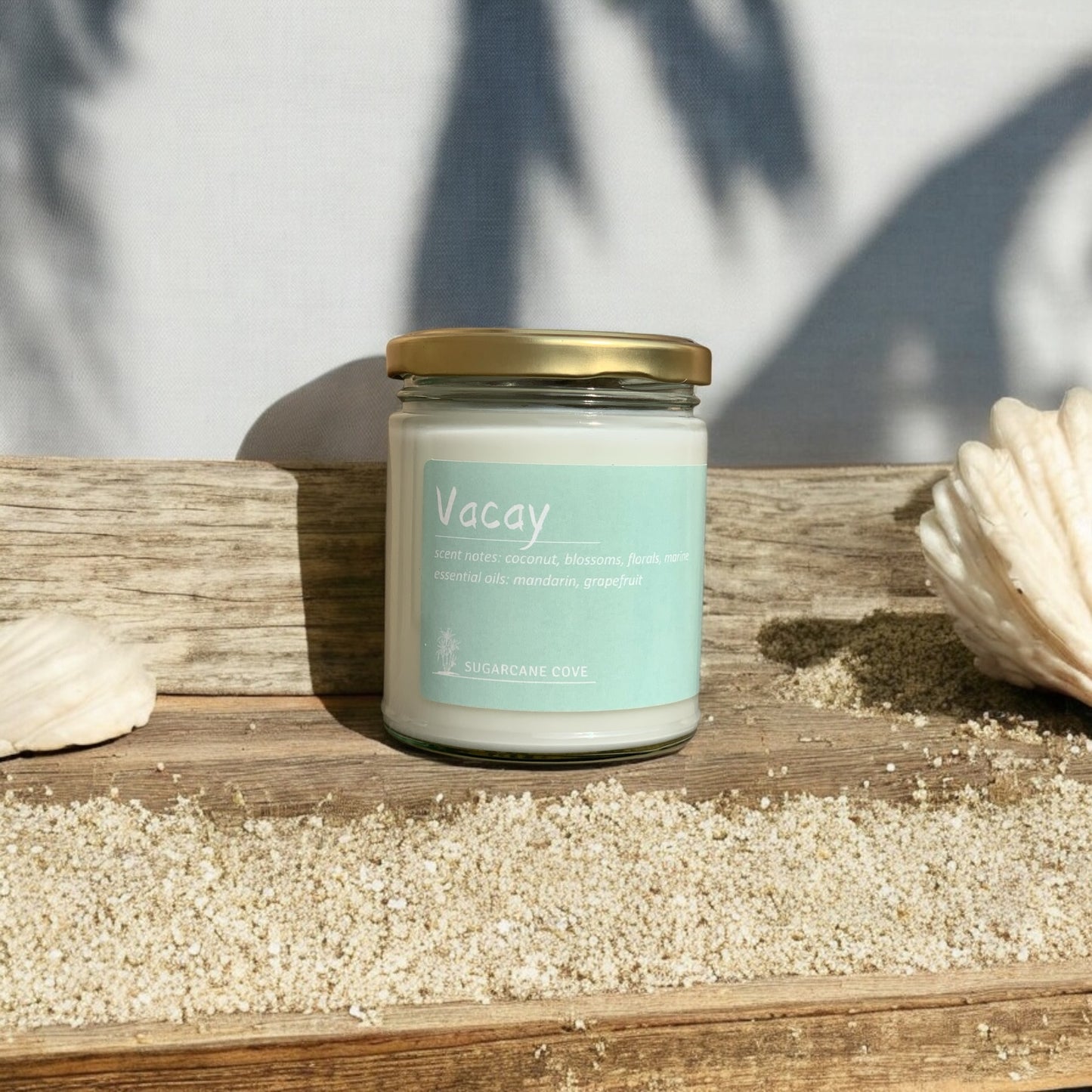 VACAY 8oz Candle - tropical fruit, coconut water, sea moss