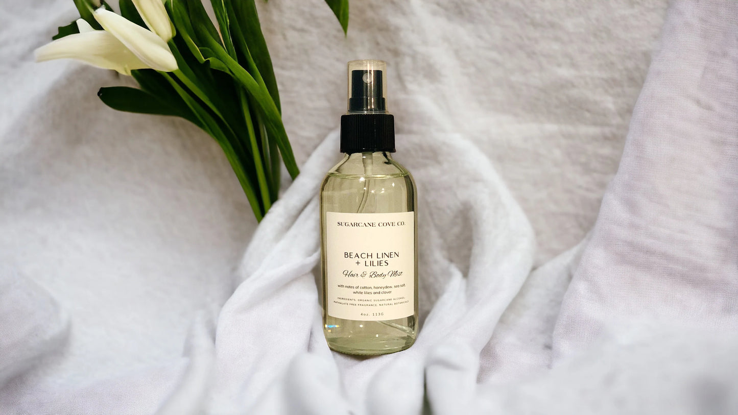 HAIR + BODY MISTS | Aromatherapy Organic Sprays