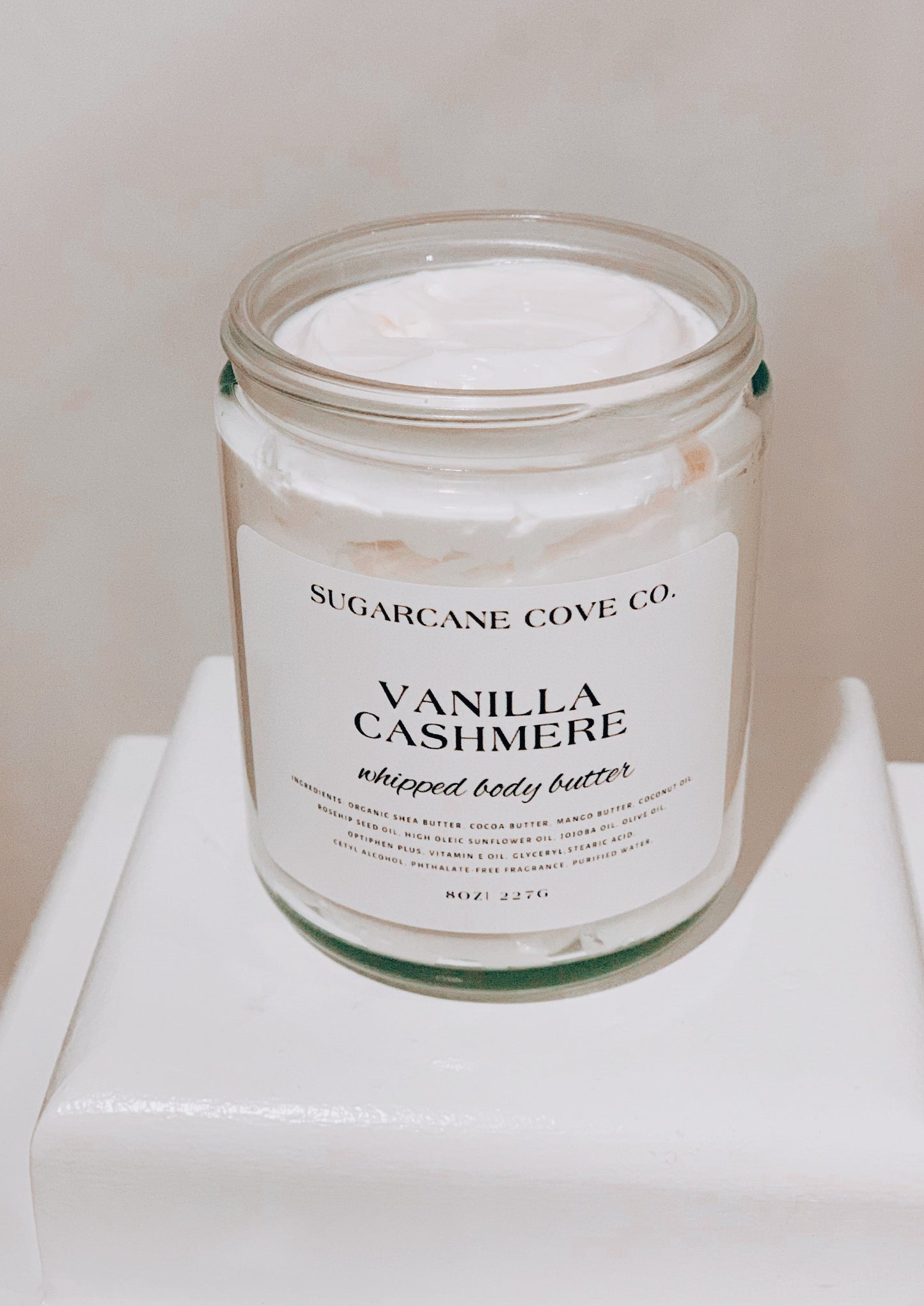 Vanilla Cashmere Body Butter - Sugarcane Cove Company